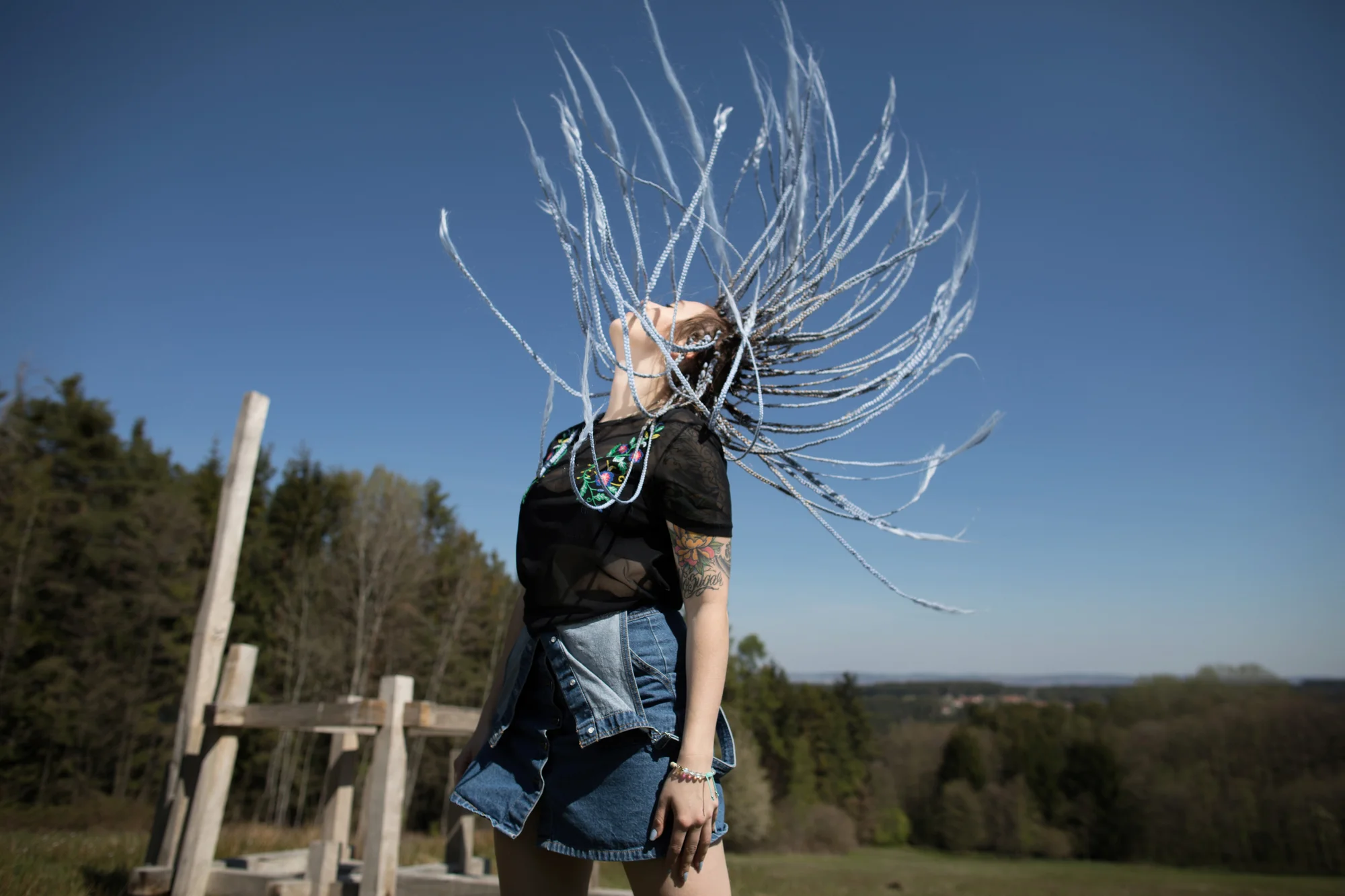 Kurz pletení copánků s kanekalonem pro 1 i 2 osoby - Obrázek 10