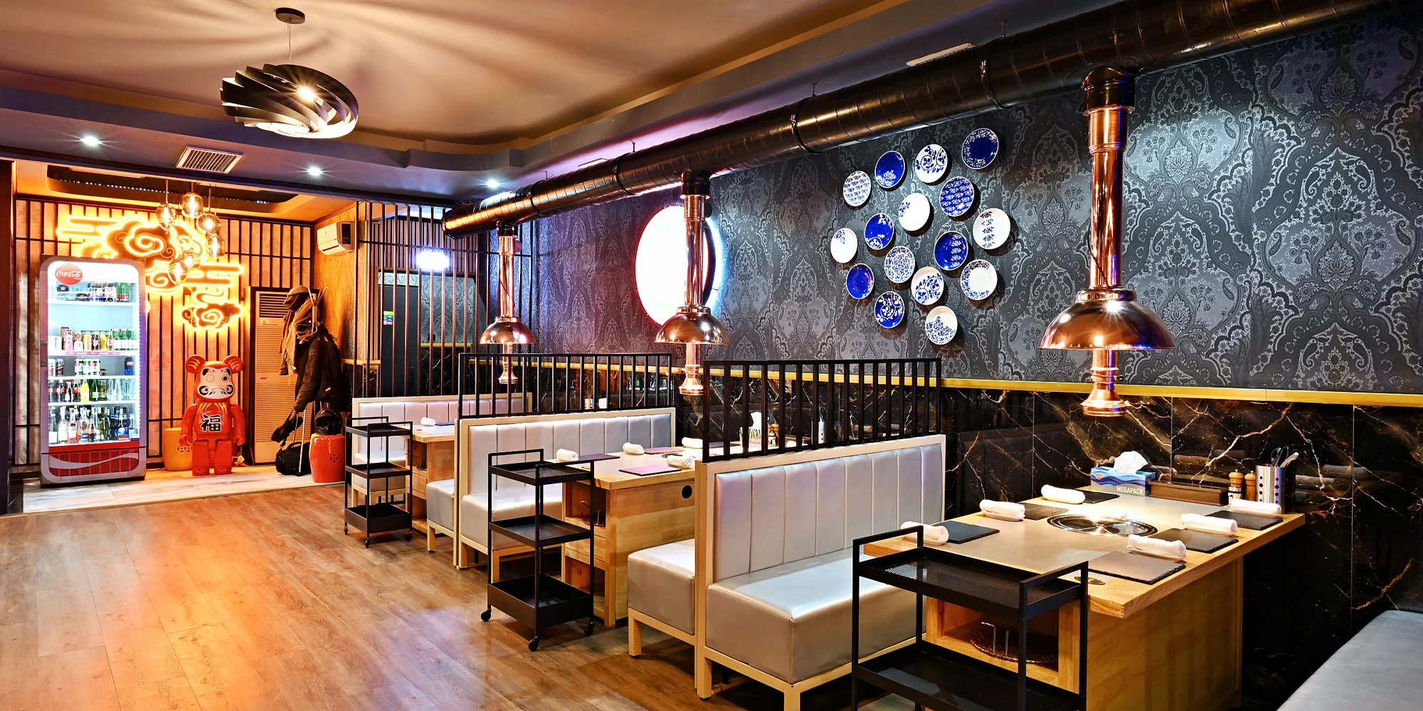 Korejské BBQ: hovězí Wagyu, bůček i krevety pro 2-4 osoby - Obrázek 3