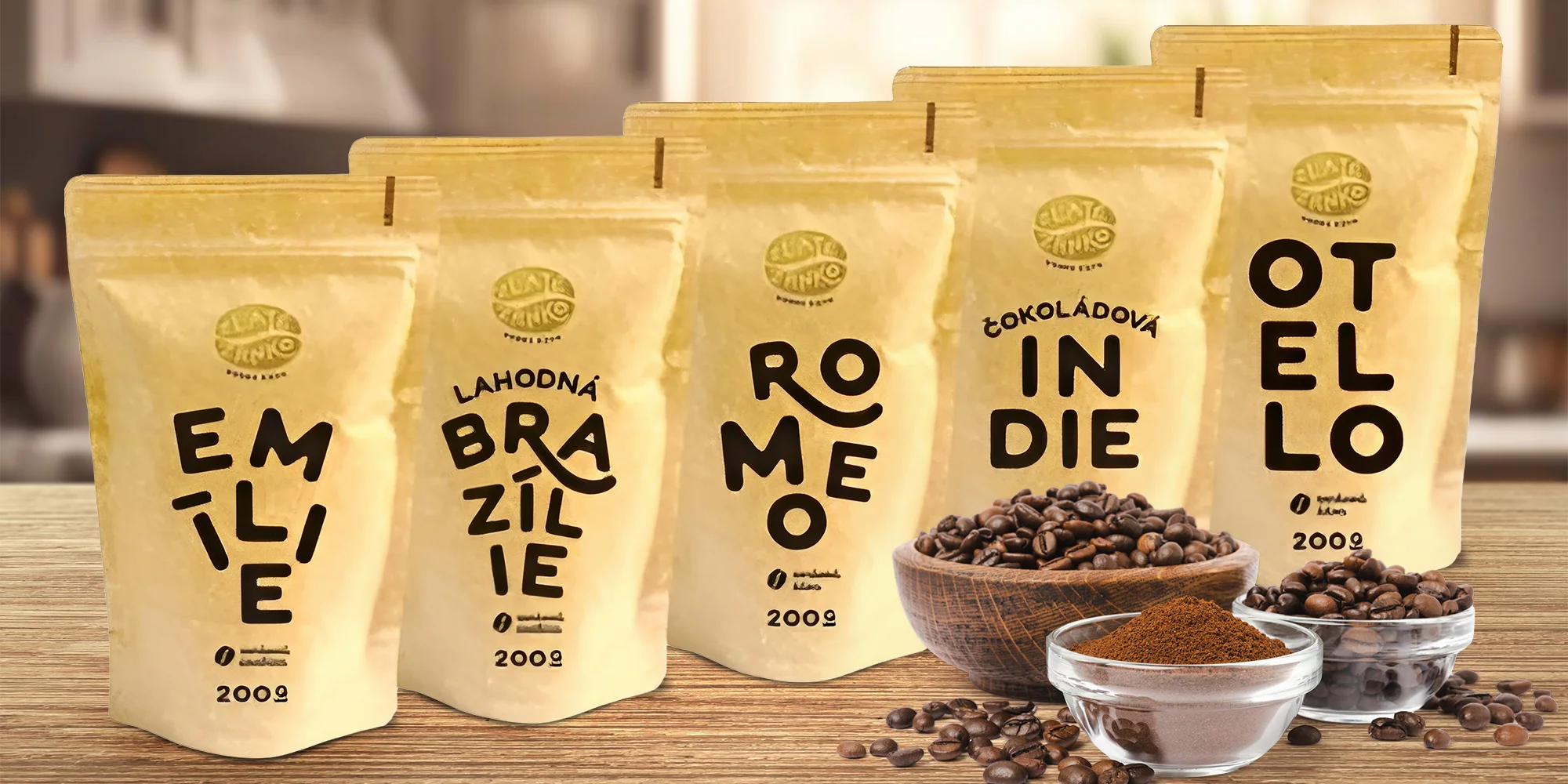 Degustační sada prémiových káv: doprava zdarma