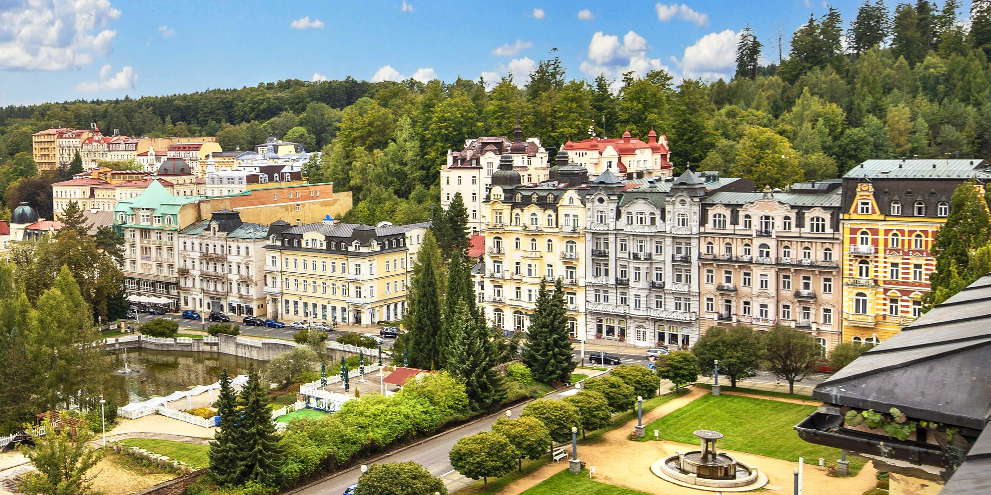 Mariánské Lázně: snídaně či polopenze i wellness balíček