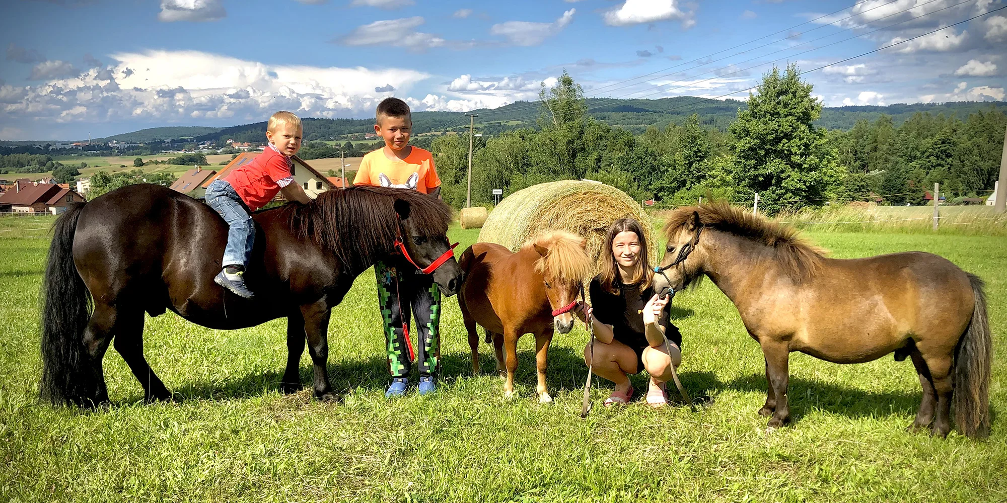 Zážitkový balíček na farmě vč. lamatrekingu