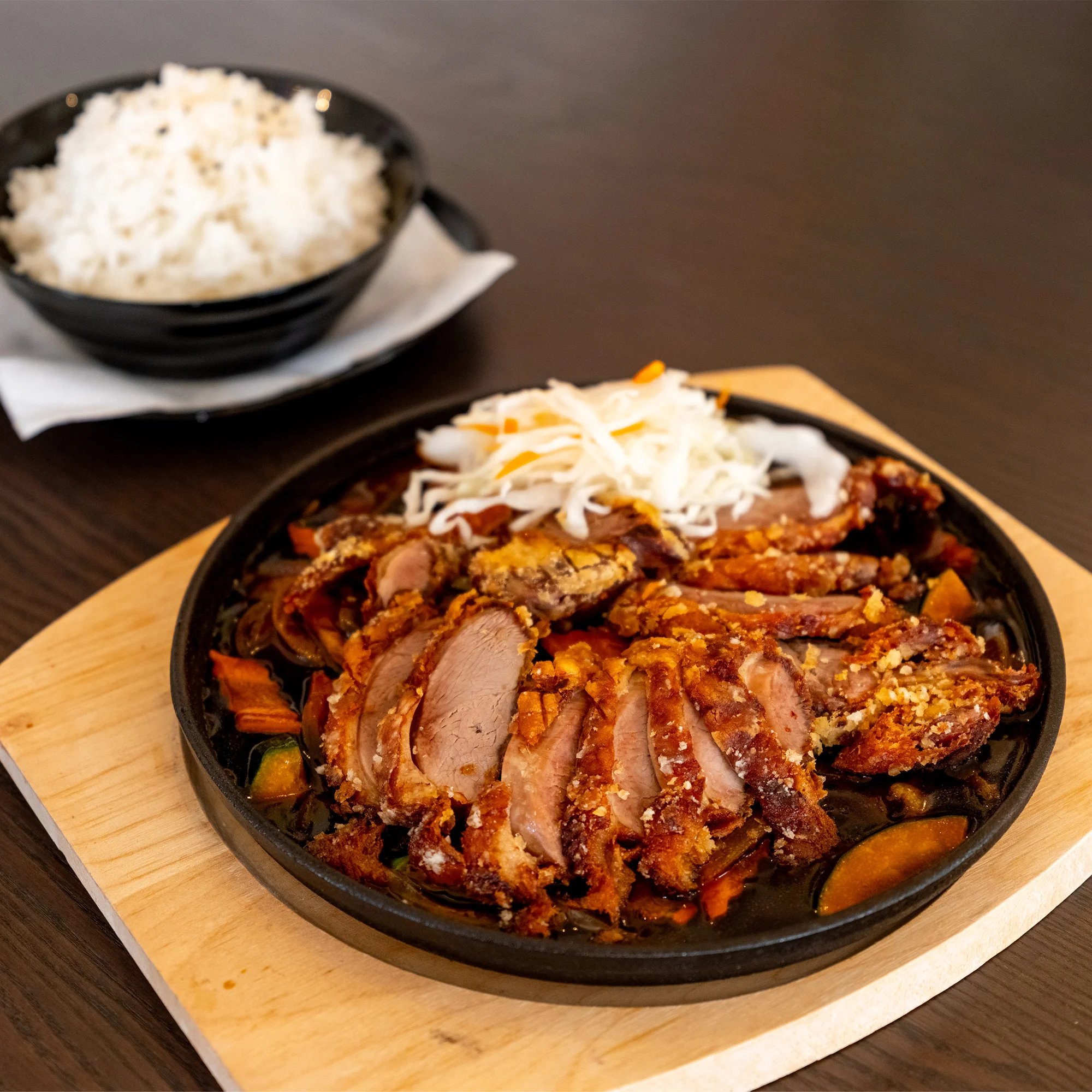 Smažená kachní stehna s omáčkou a rýží pro 1-2 os. - Obrázek 2