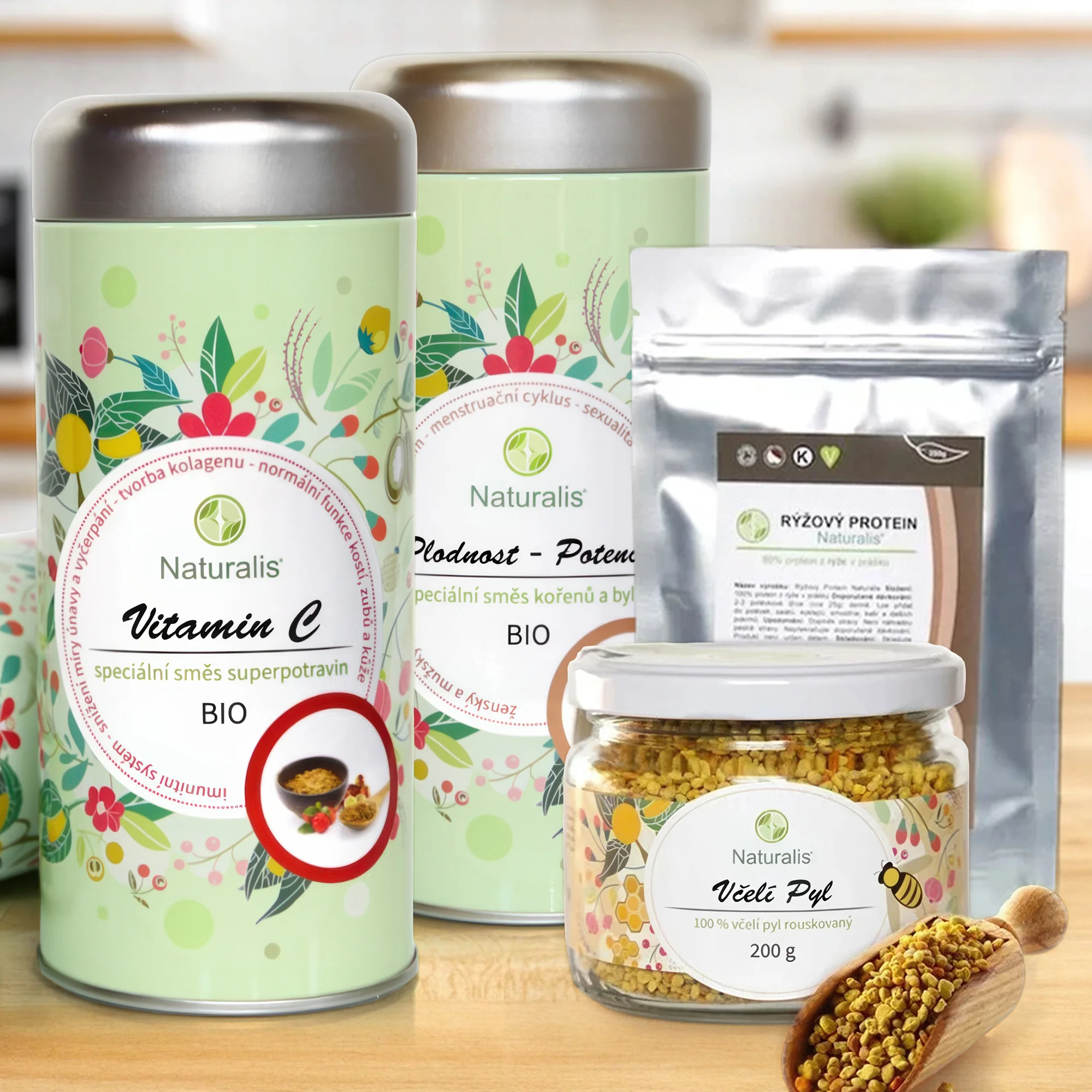 Funkční bylinky Naturalis, proteiny i včelí pyl - Obrázek 2