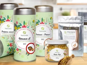 Funkční bylinky Naturalis, proteiny i včelí pyl