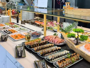 All you can eat sushi a grill v OC Quadrio pro 1 nebo 2