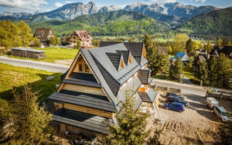 Polsko u Tatranského národního parku: Stylová Salamandra Residence s polopenzí, saunou a vířivkou