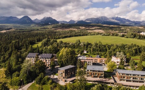 Vysoké Tatry: Luxus ve 4* Arietes Marmont Resortu s polopenzí, neomezeným wellness a fitness + vyžití pro děti
