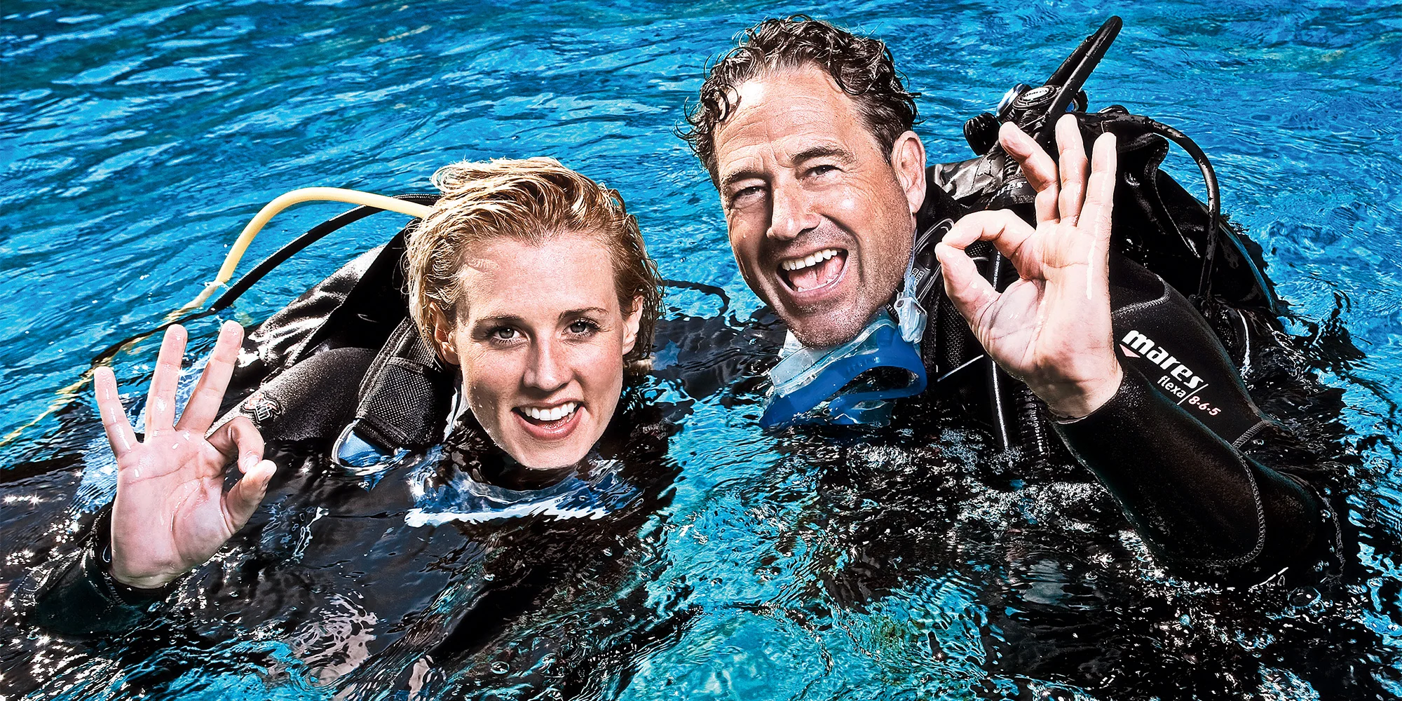 Potápění s přístrojem v bazénu či na volné vodě