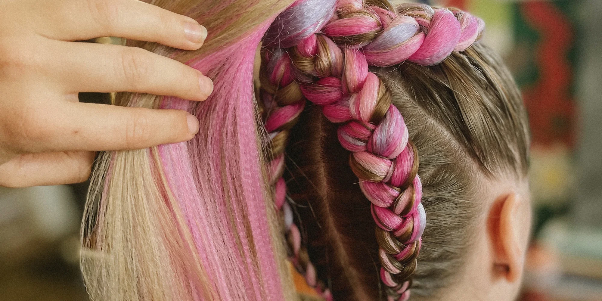 Kurz pletení copánků s kanekalonem pro 1 i 2 osoby - Obrázek 5