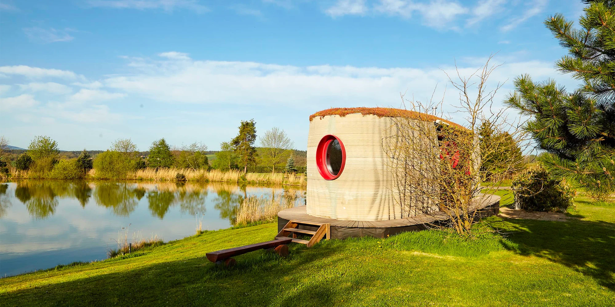 Unikátní 3D tištěný domek: snídaně a Offroad Safari jízda