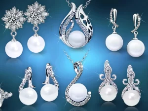 Elegantní perlové šperky: náušnice a náhrdelníky