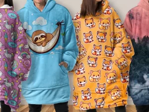 Oodies aneb hřejivé "mikčodeky" univerzální velikosti