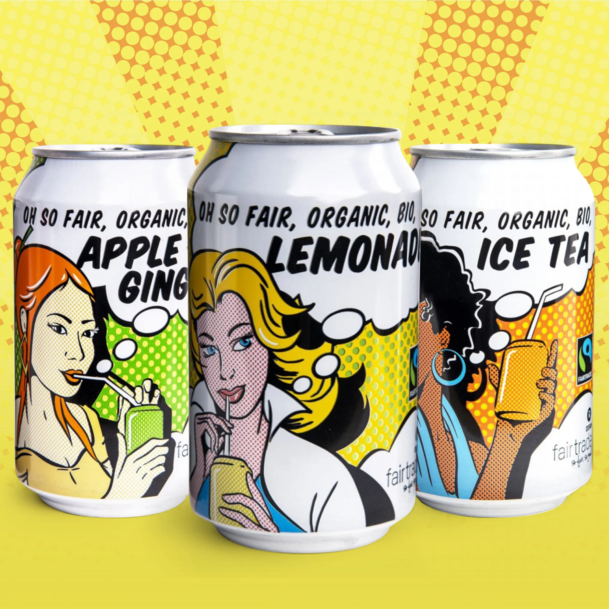 Bio fair trade limonády ve 3 osvěžujících příchutích - Obrázek 2