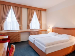 Hotel v centru Jeseníku s jídlem i saunou
