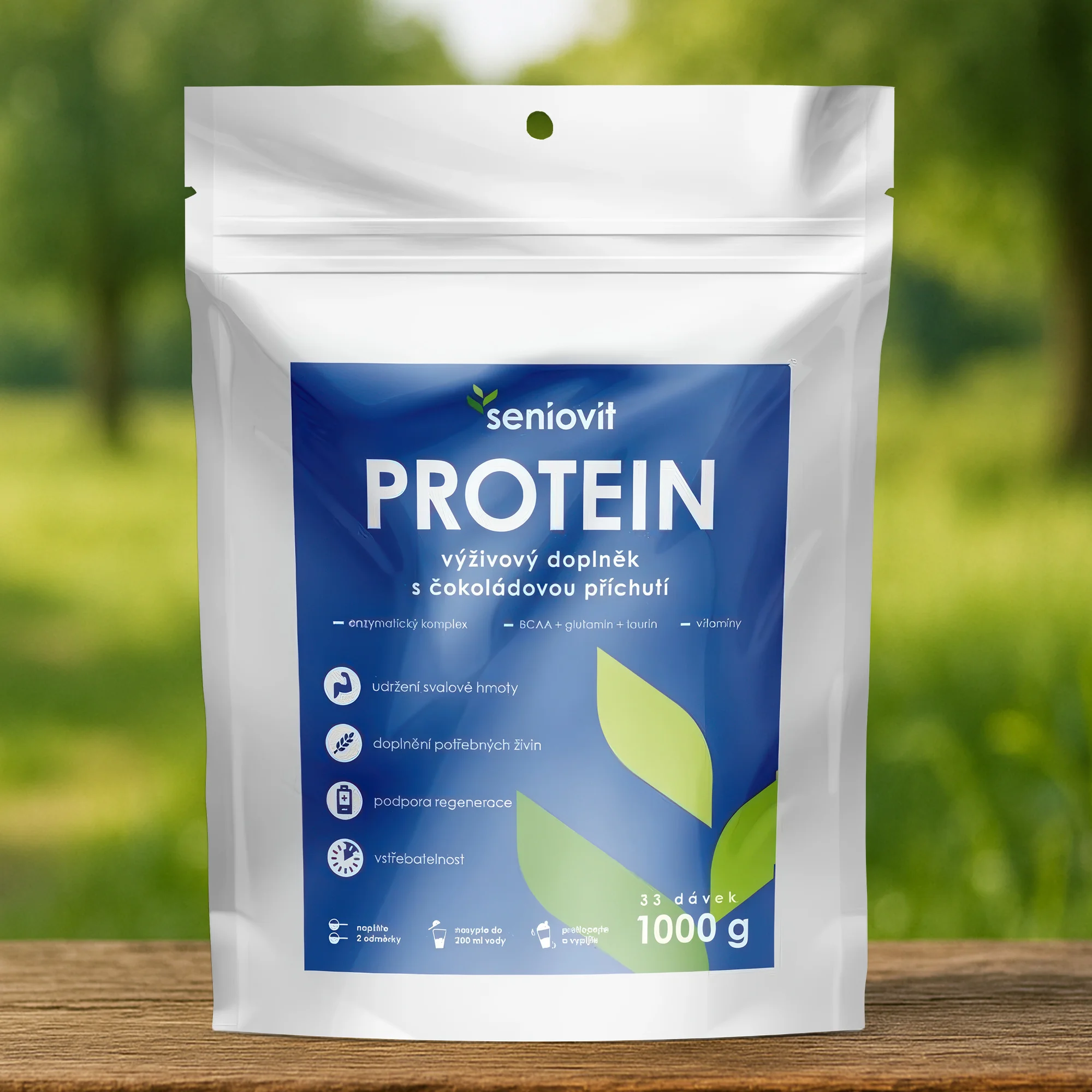 Čokoládový protein nejen pro seniory: 500-1000 g - Obrázek 2