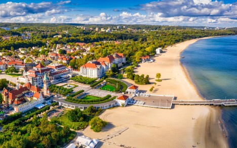 Polské Trojměstí: Sopoty vedle aquaparku a jen 300 m od pláže v Hotelu Aqua House s polopenzí + bohaté vyžití