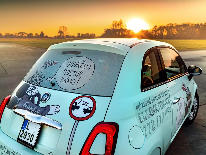 Zážitková jízda Fiatem 500 Ellenator pro řidiče od 14 let - Obrázek 2