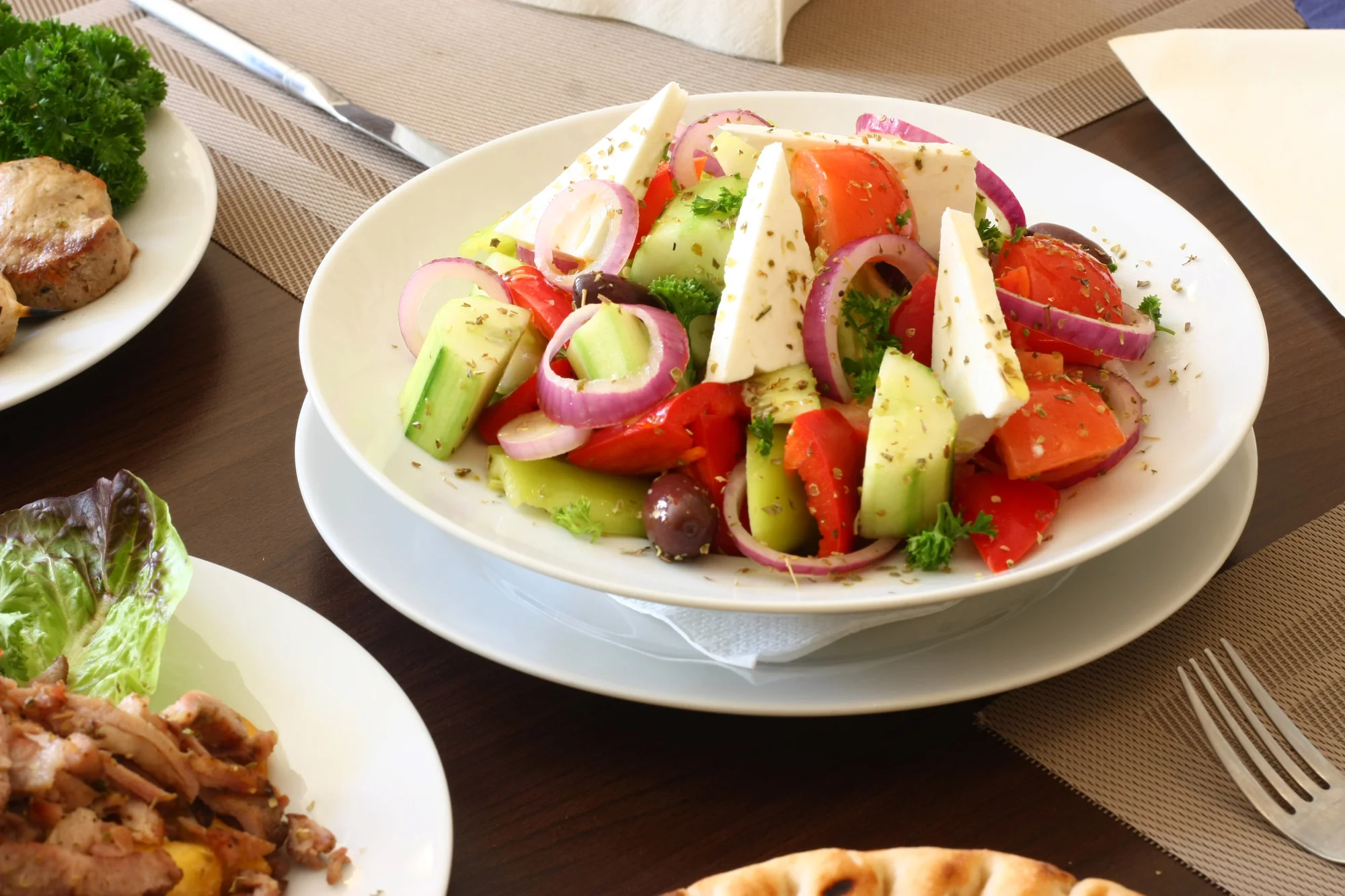 Řecké menu pro 2: souvlaki, gyros, tzatziki i víno - Obrázek 7