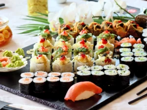 Sushi sety z restaurace v Zábřehu: 40–56 ks