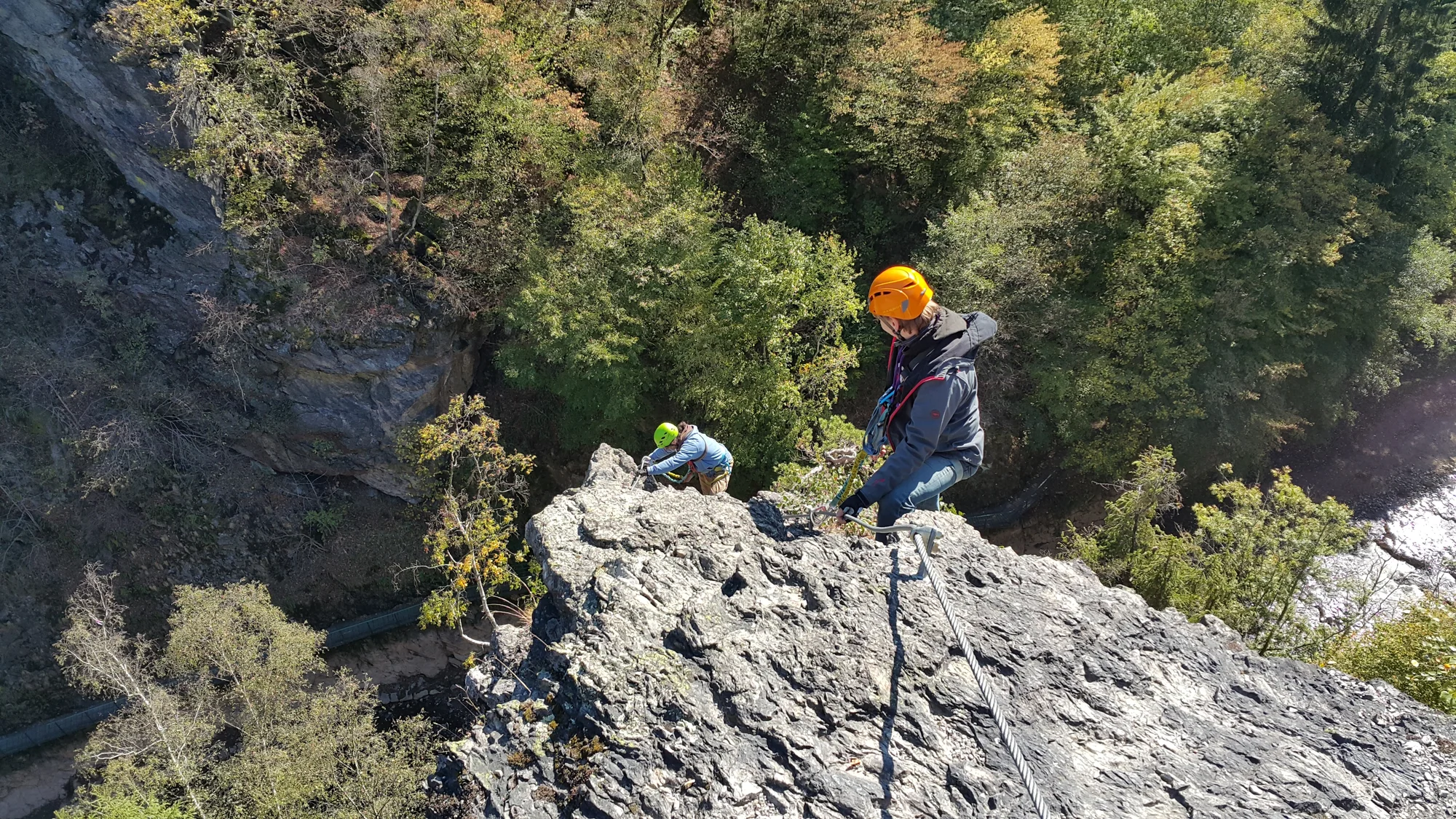 Kurz lezení via ferraty na Bezděčínských skalách - Obrázek 6