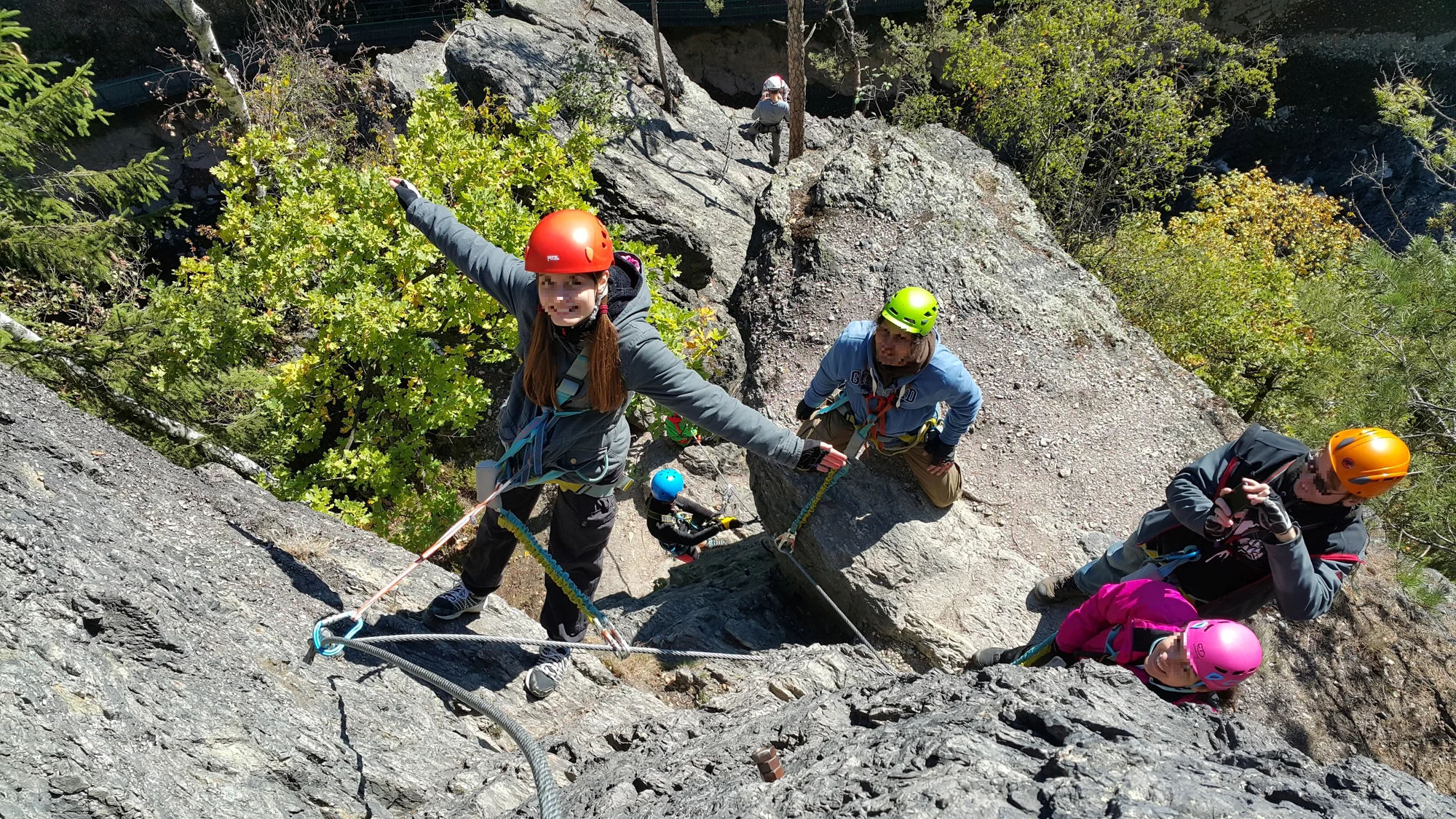 Kurz lezení via ferraty na Bezděčínských skalách - Obrázek 7
