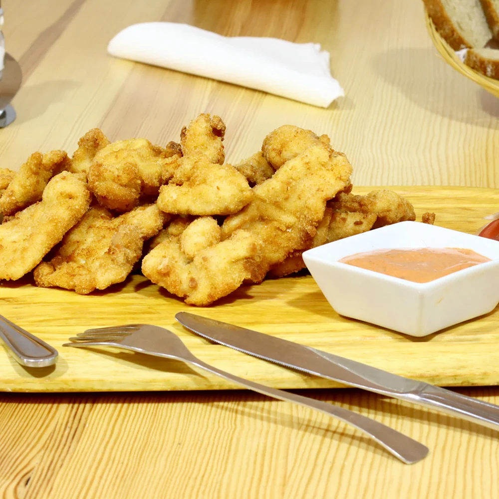 500 až 2000 g kuřecích řízků s chlebem a oblohou - Obrázek 2