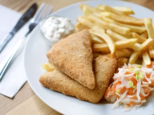 Smažený sýr, hranolky a omáčka pro 1 i 2 osoby