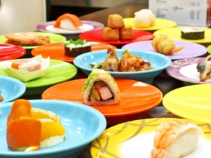 Running sushi: 2hodinová asijská hostina v OC