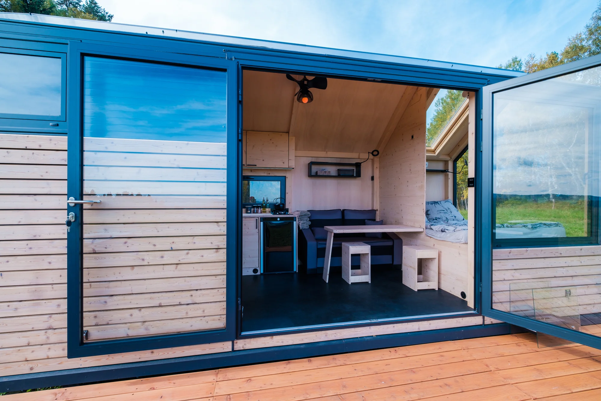 Glamping u Lipna: tiny house se saunou a grilem - Obrázek 8