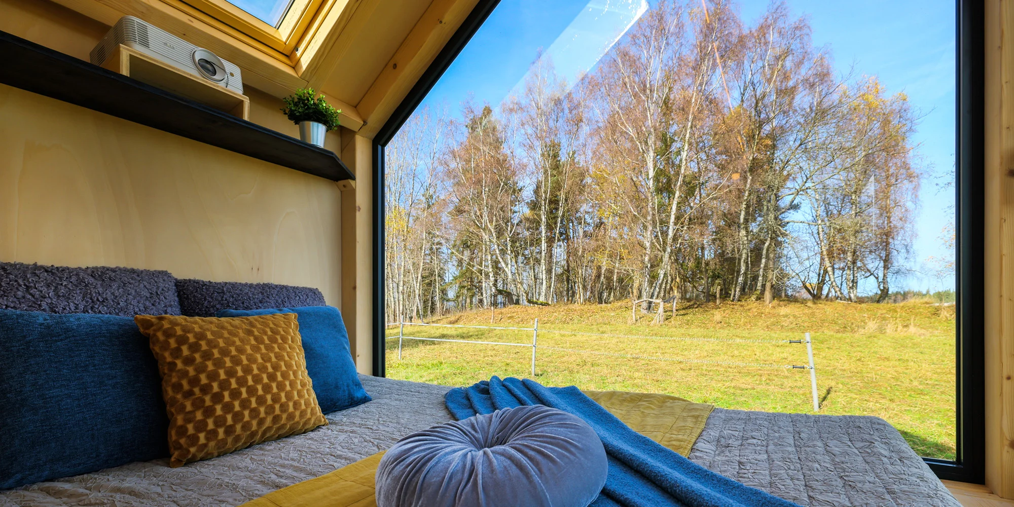 Glamping u Lipna: tiny house se saunou a grilem - Obrázek 3