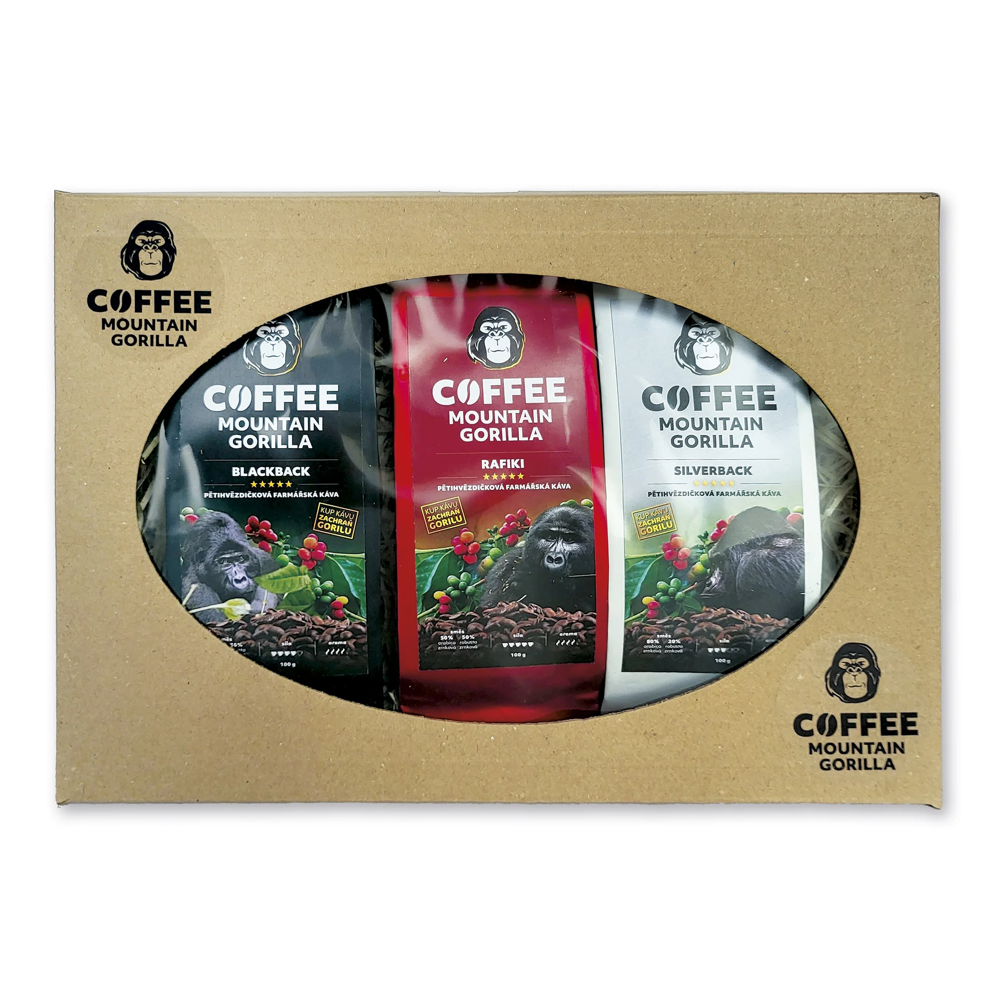 Degustační balíčky kávy a kakaových bobů na podporu goril - Obrázek 6