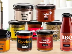 Omáčky, krémy a dipy od Živiny: sójovka, salsa, kečup aj.