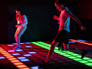 40 min. hry Pixel Game i s nápoji pro 2 nebo 4 osoby