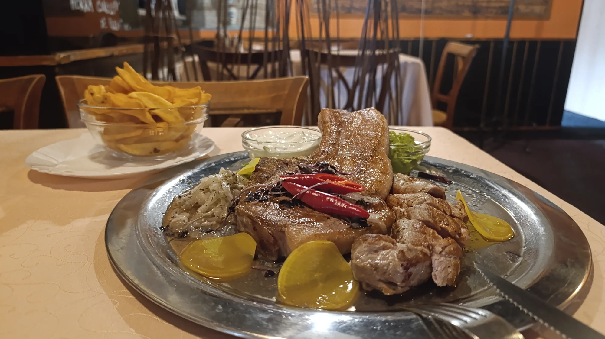 Tomahawk steak a panenka z vepřové svíčkové pro dva - Obrázek 9