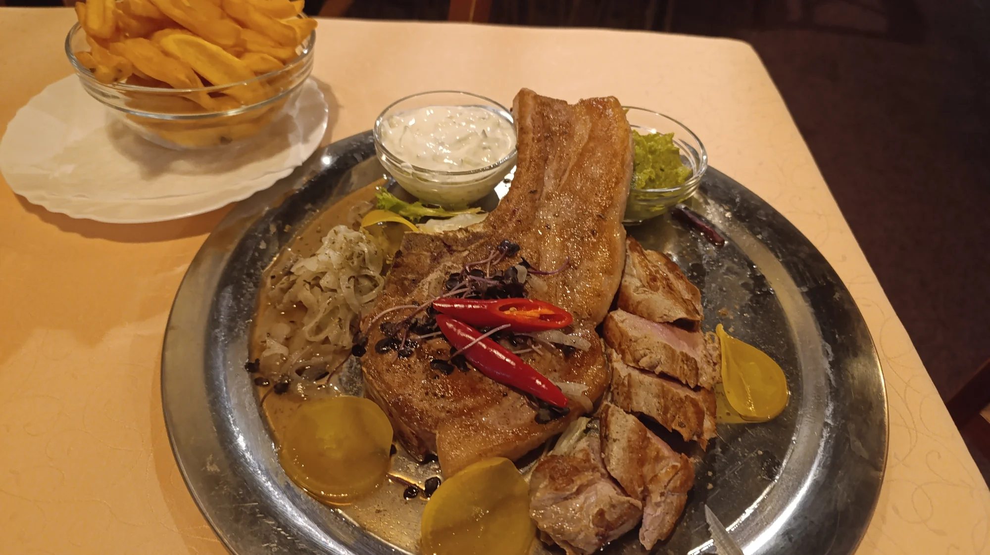 Tomahawk steak a panenka z vepřové svíčkové pro dva - Obrázek 10