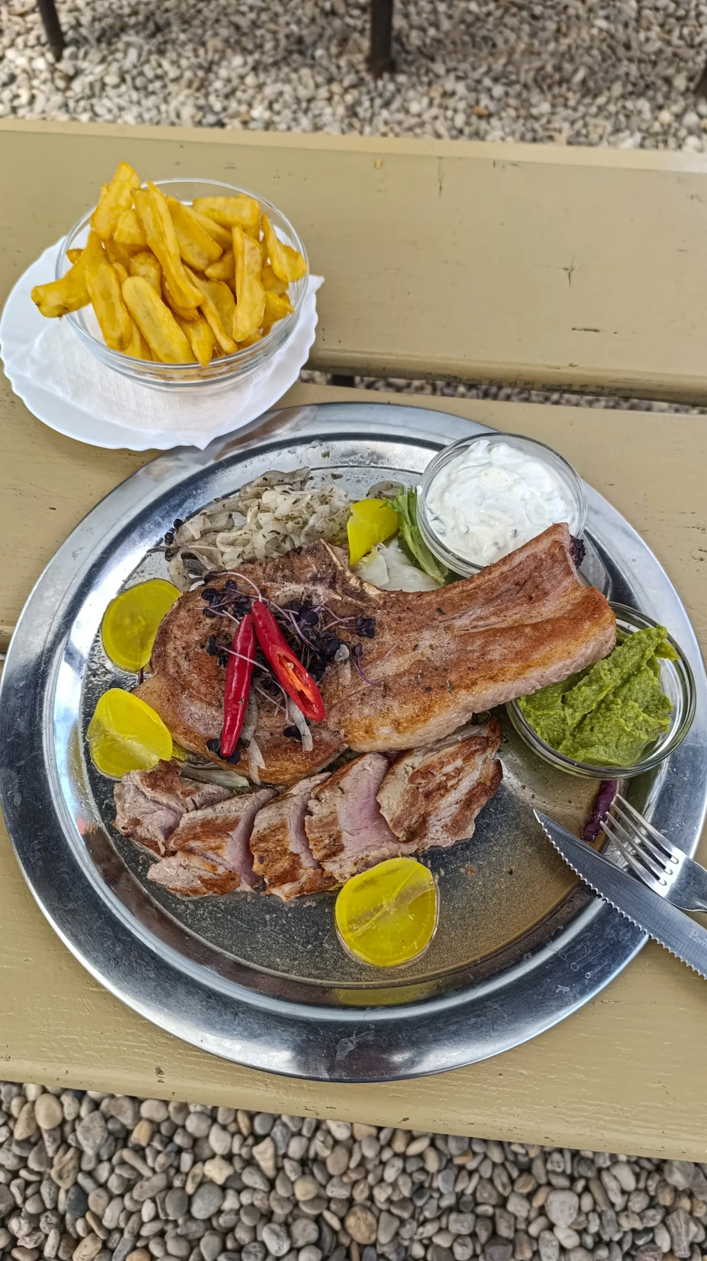 Tomahawk steak a panenka z vepřové svíčkové pro dva - Obrázek 4