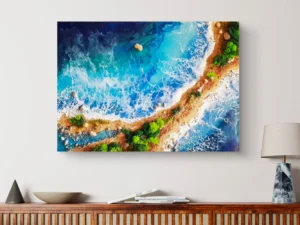 Kurz lití pryskyřicí: výroba obrazu pro 1 nebo 2 osoby