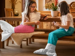 Deka mořské panny z hřejivého fleecu