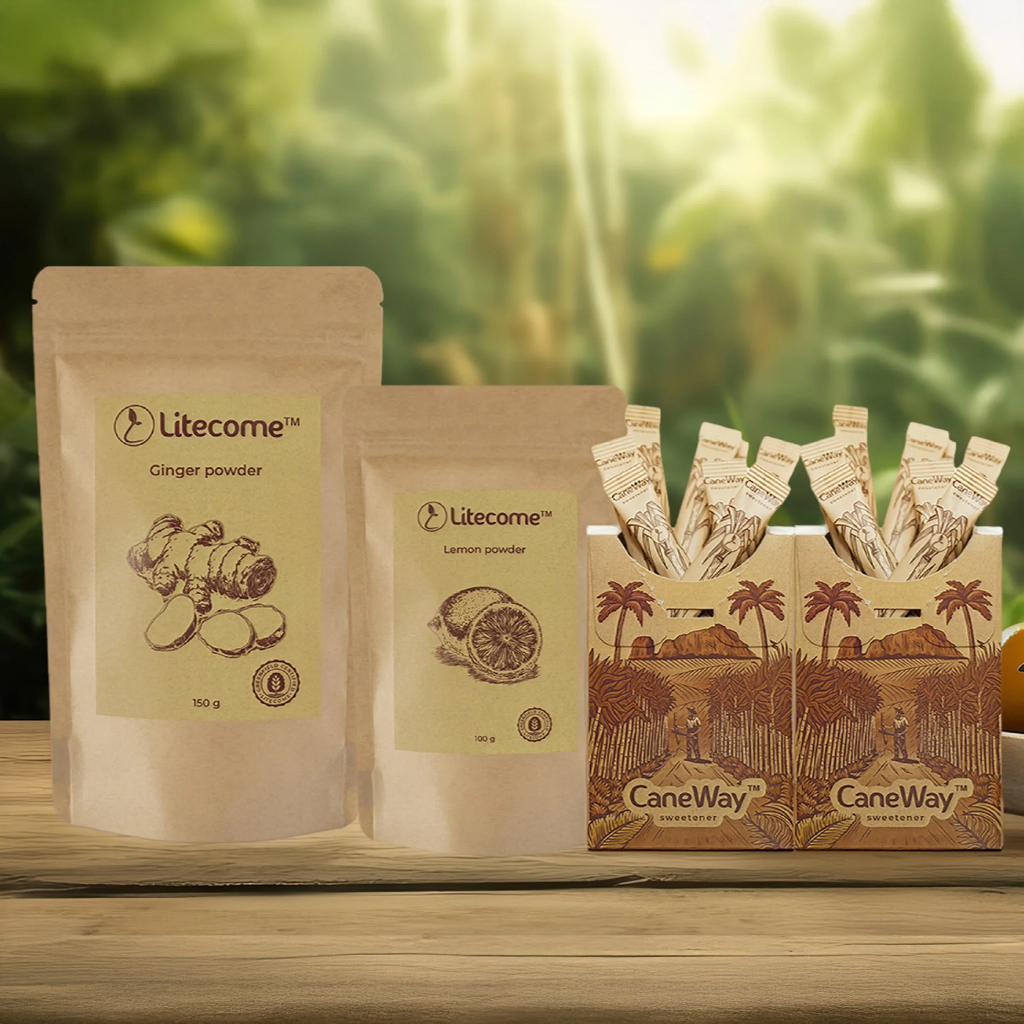 100% přírodní nápoje v prášku a nízkokalorické sladidlo - Obrázek 2