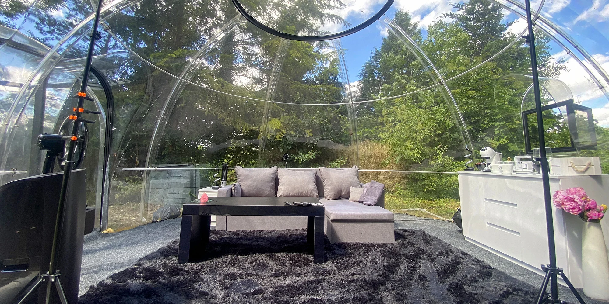 Pobyt se snídaní v bublině s výhledem na hvězdy - Obrázek 4