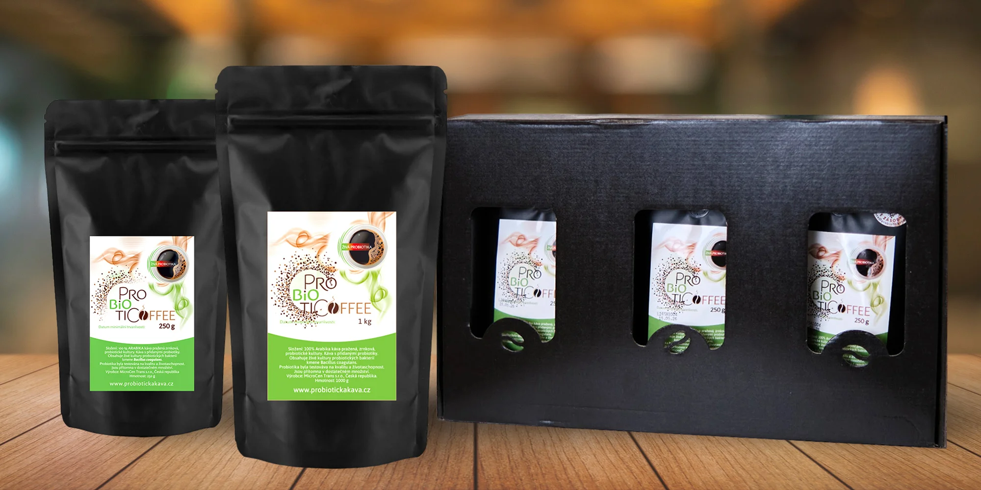 Probiotická káva pro lepší trávení: doprava zdarma