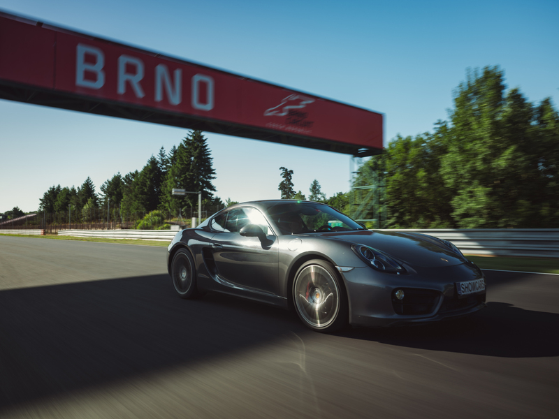 Jízda v Porsche 718 na okruhu Autodrom Most - Obrázek 4