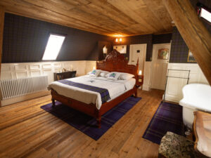 Noc ve skotském wellness s večeří