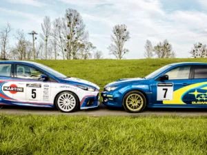 Rallye jízda v Subaru Impreza nebo Fordu Focus
