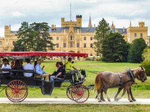 Pobyt v Lednici: polopenze, víno a jízda v kočáru