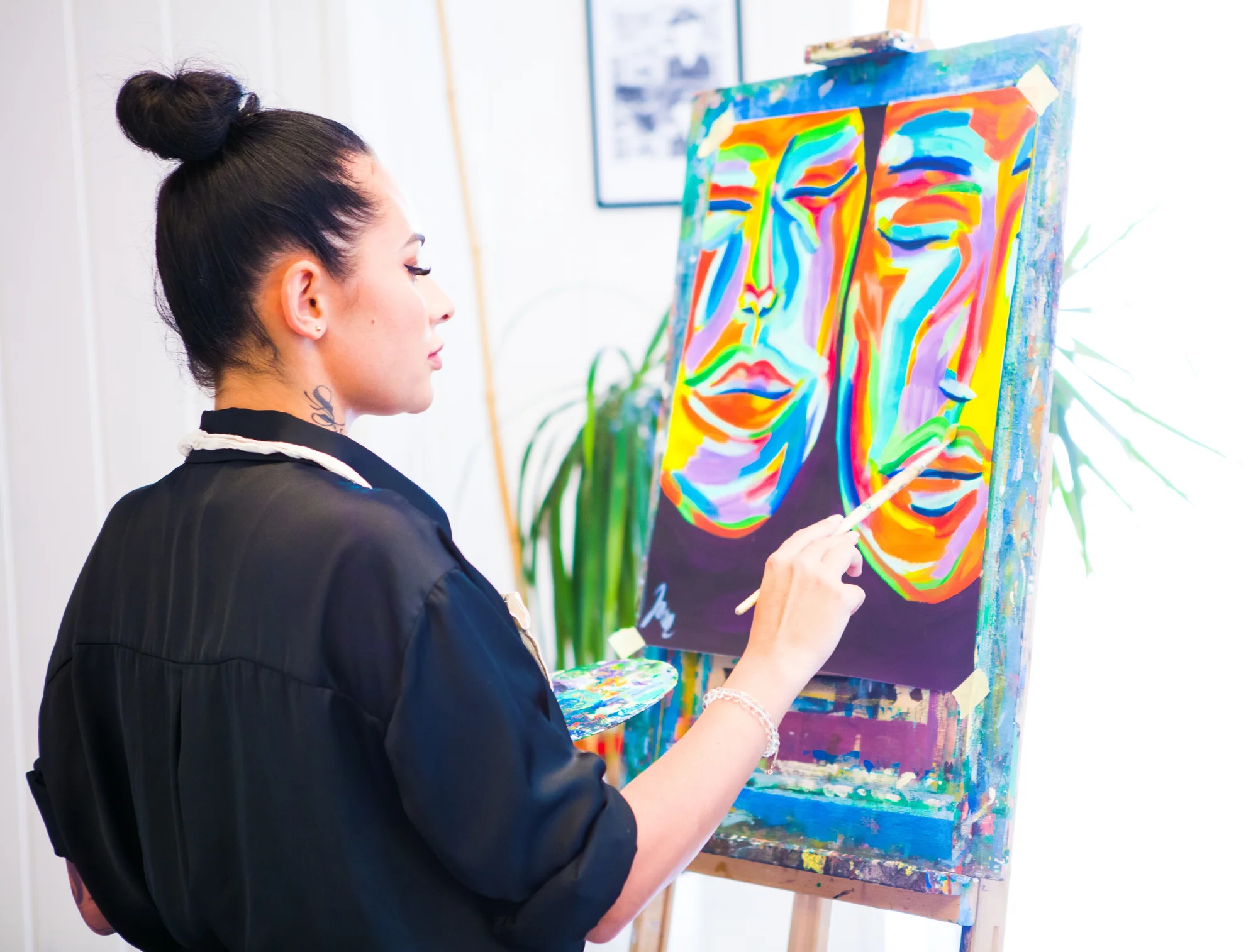 3hod. výtvarný workshop: akvarely i olejomalba - Obrázek 7