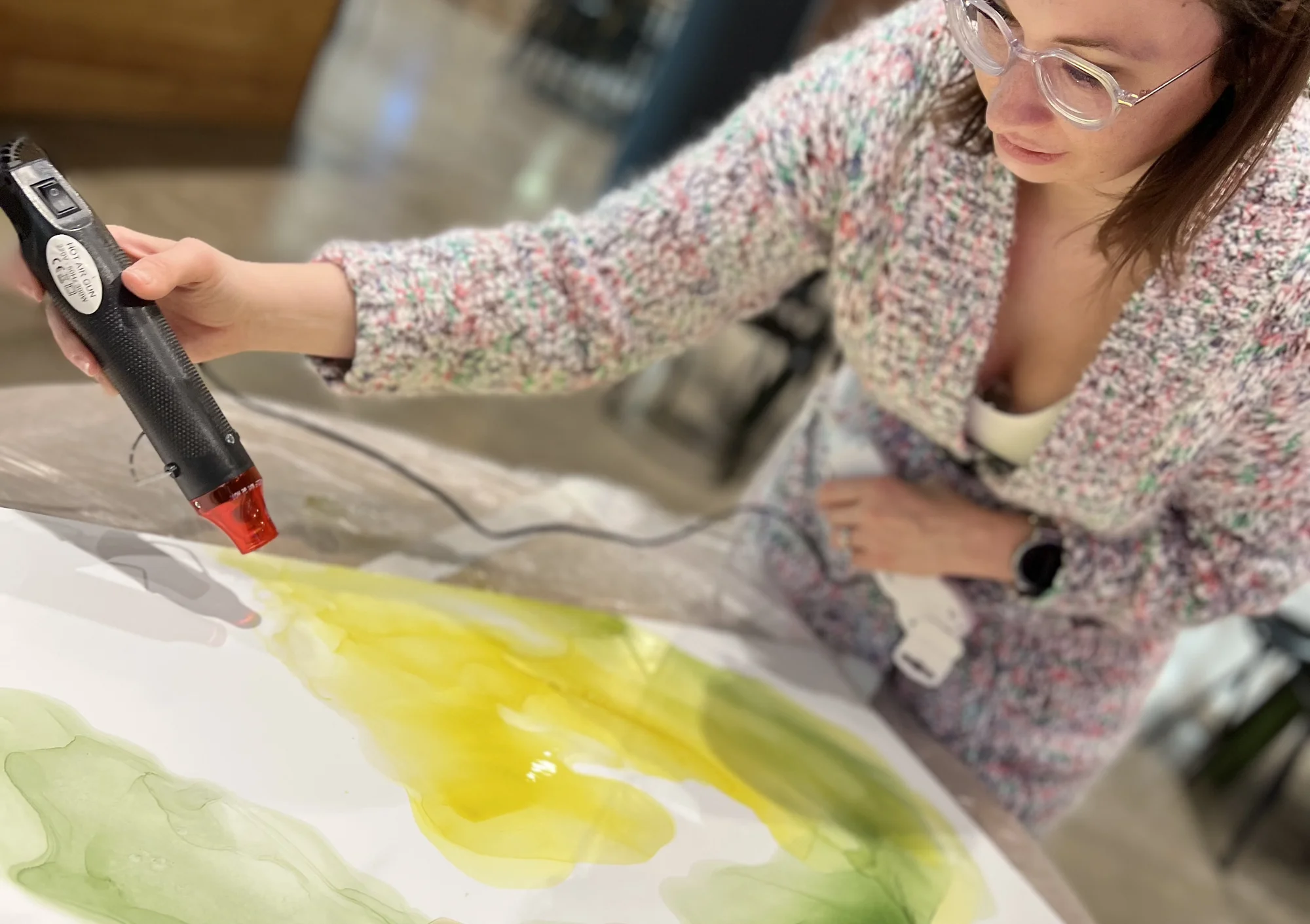 Workshop malování akrylem i za použití plátkového zlata - Obrázek 8