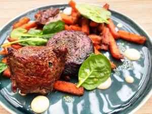 Klokaní svíčková pro 1 či 2 i s lahví vína