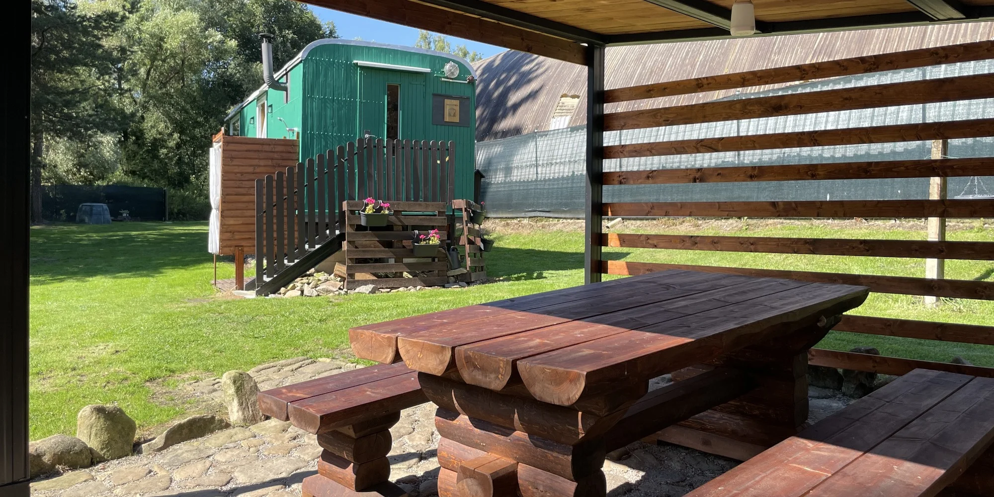 Ubytování v maringotce v jižních Čechách až pro 4 os.