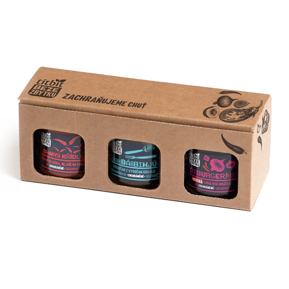 Titbit Beze zbytku: ajvar, chutney, BBQ i dárkové balení - Obrázek 3